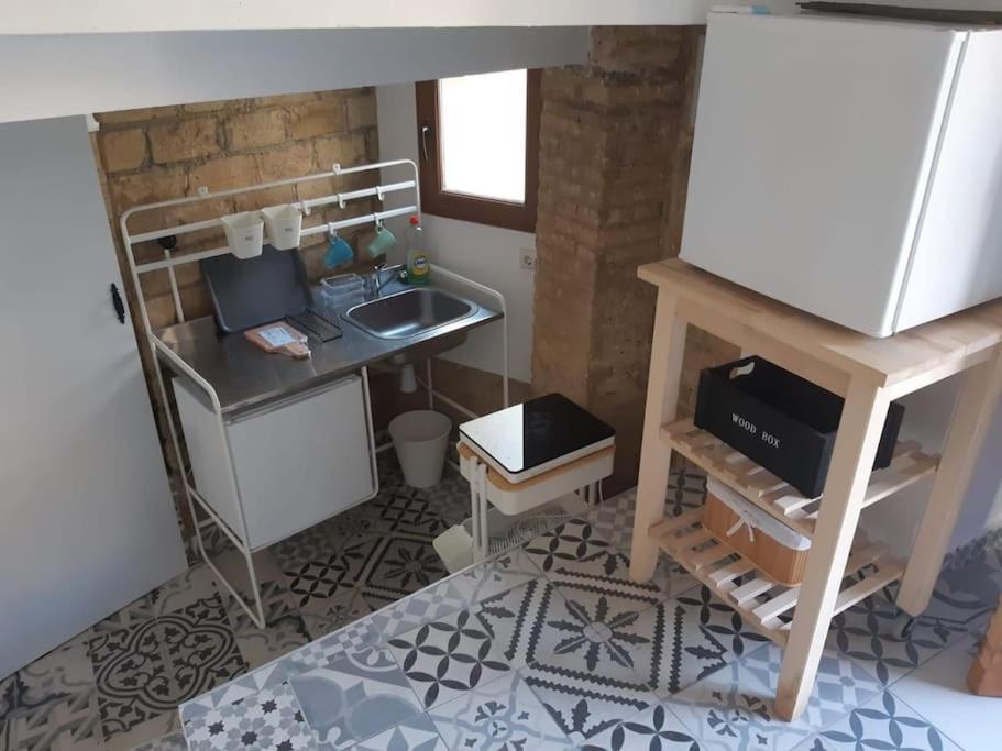 ולנסיה Precioso Apartamento Con A/A En Ruzafa Con Terracita Privada Y Acceso A Un Jardin, Para 2-3 Personas מראה חיצוני תמונה